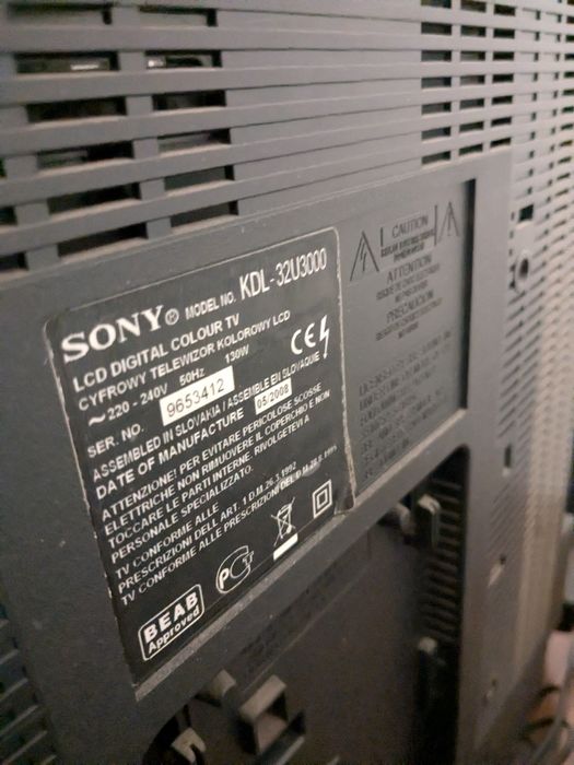 Telewizor Sony Bravia KDL-32U3000