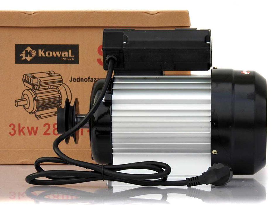 SILNIK S-51 3 kw 2850r 230v elektryczny jednofazowy do kompresora