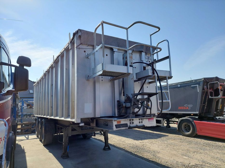 Naczepa wywrotka 40m aluminiowa Kaiser Robuste resor