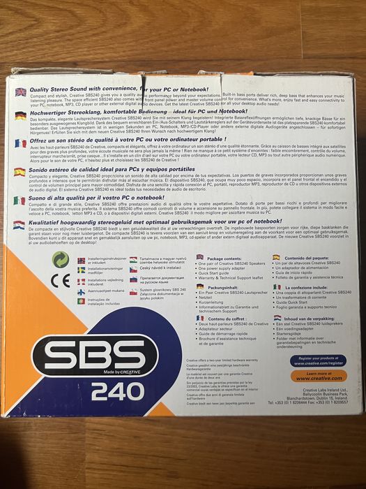 Colunas Creative SBS 240