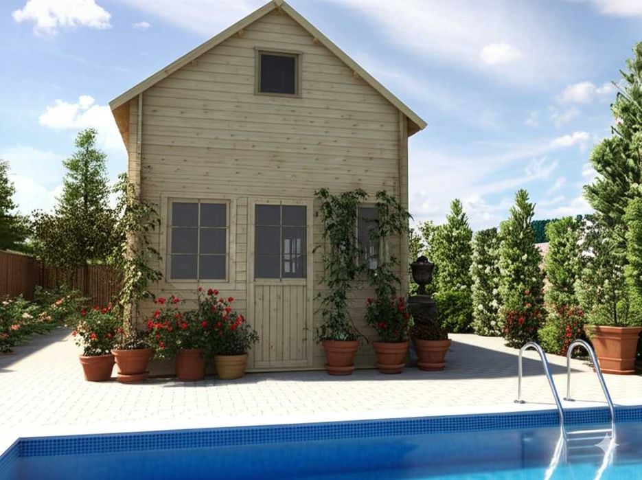 Bungalow para Campismo com Mezanine de 23m2 - Modelo ANDRES