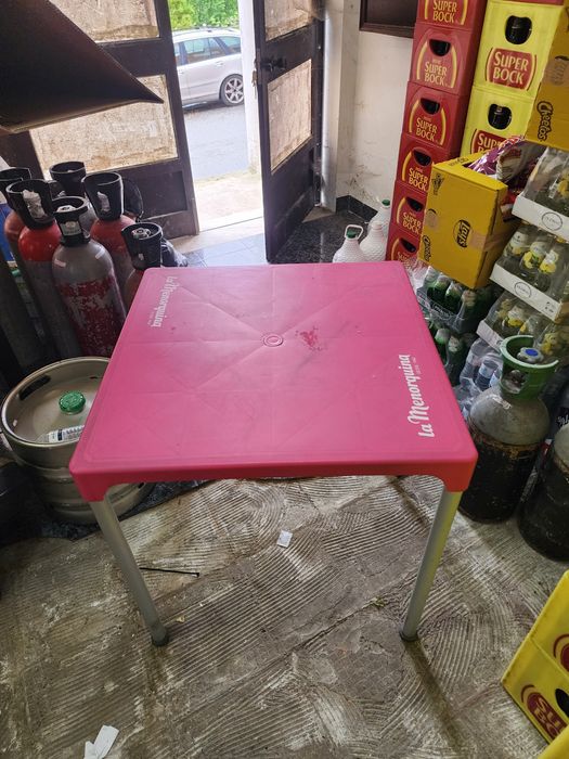 Conjunto De Esplanada 1 Mesa e 4 Cadeiras