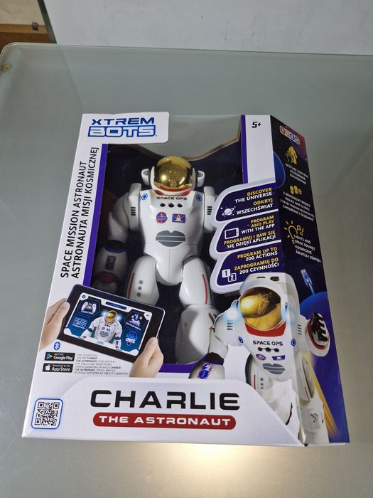 Robot Charlie Astronauta Interaktywny Nauka Programowania