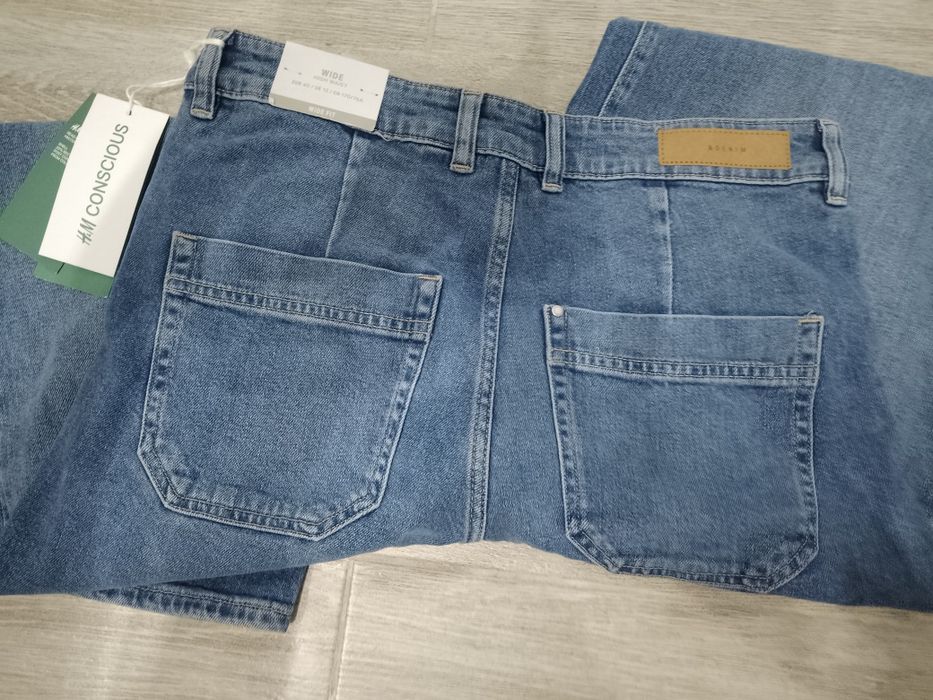 Spodnie dżinsy H&M Culotte  Wide Fit  rozmiar 40