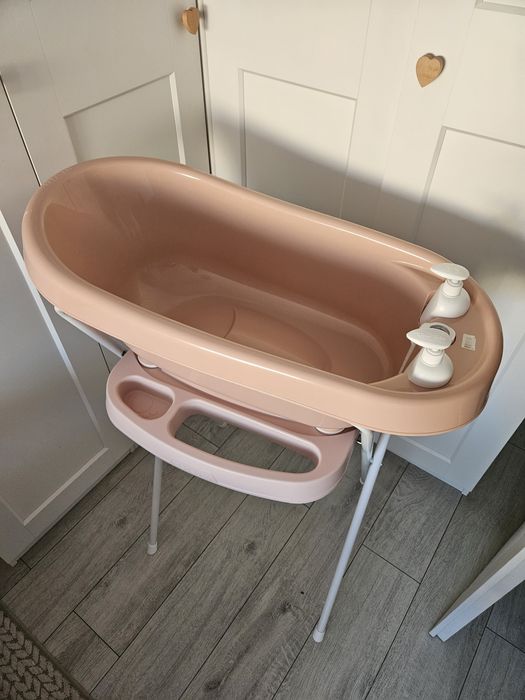 Wanienka. Bébé-Jou Zestaw Wanienka Thermo + Stojak
