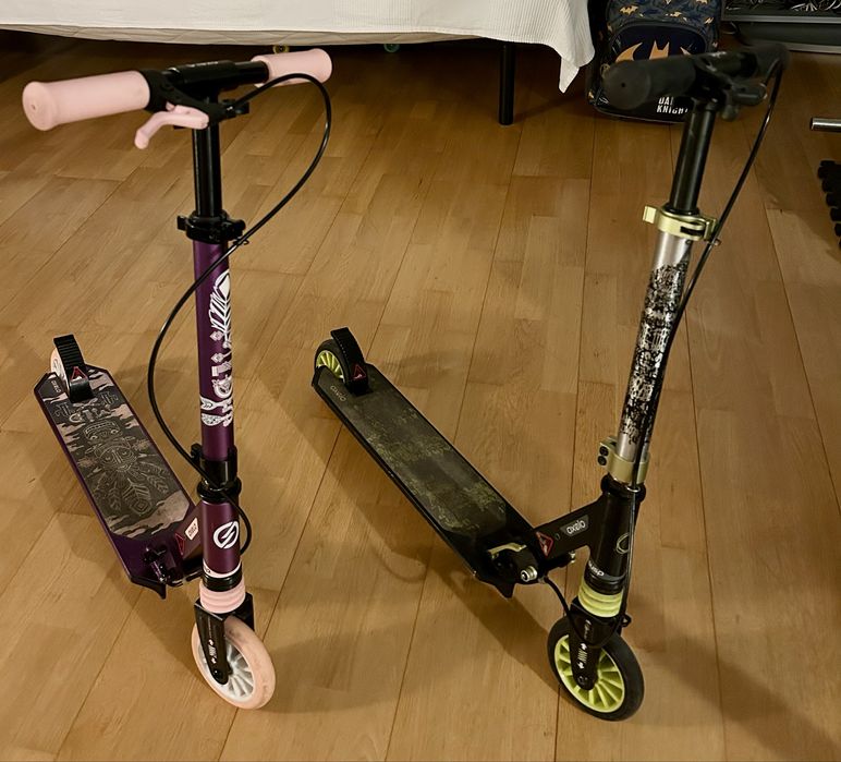 OXELO Trotinetes com Travão e Suspensão 6-9 anos