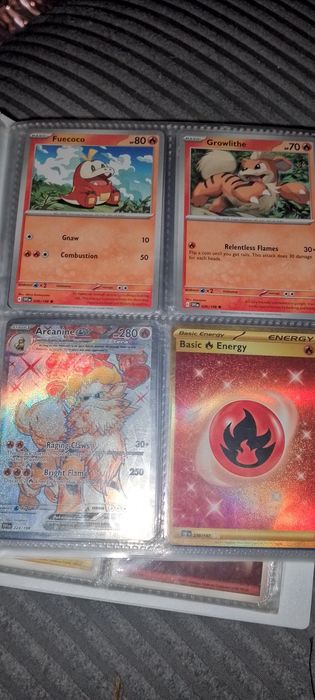 Sprzedam karty pokemon kolekcjonerskie