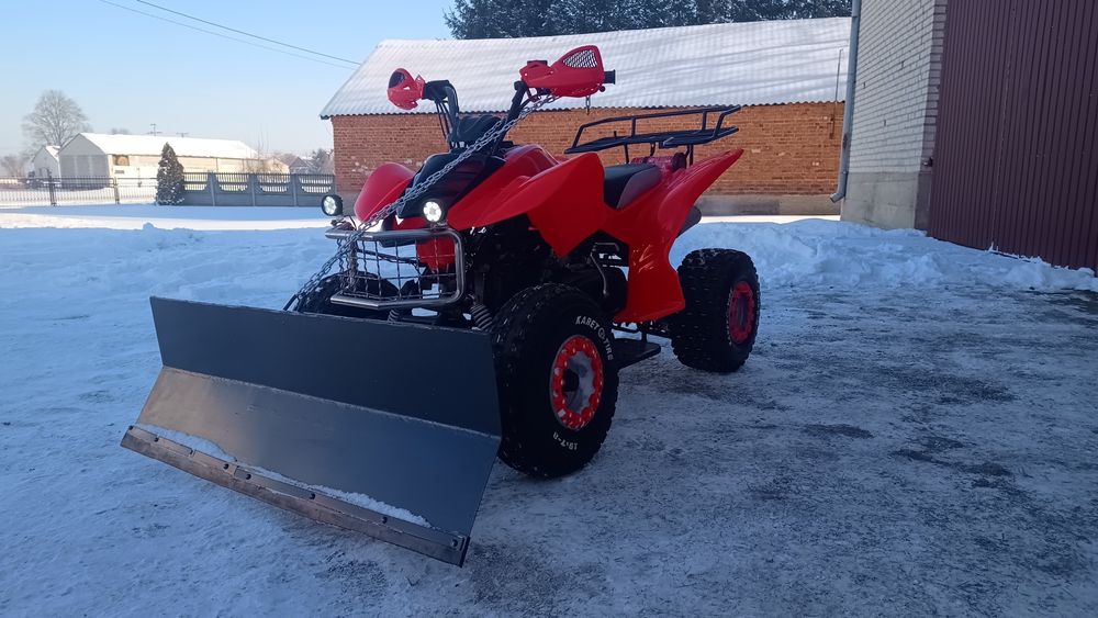 Quad kład 200 Bashan ATV automat wsteczny SUPER STAN ! Pług do śniegu