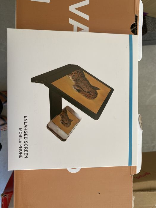 Ampliador de ecrã de telemóvel