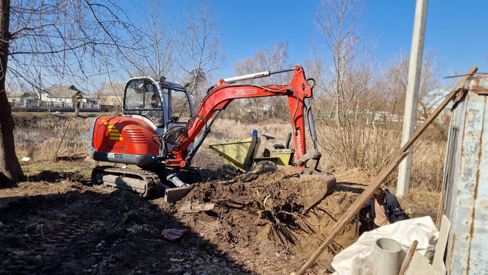 Послуги. Міні екскаватора