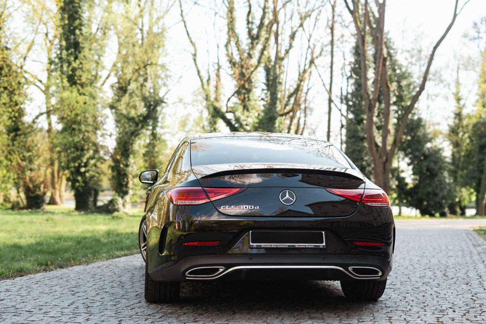 Auto do ślubu/wesela Piękny Mercedes CLS