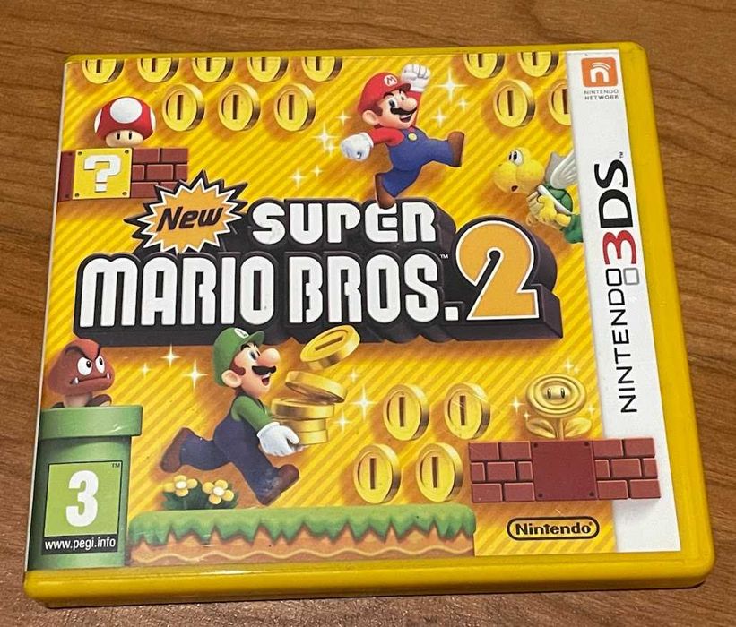 Super Mario Bros 2 Nintendo 3DS (caixa vazia)