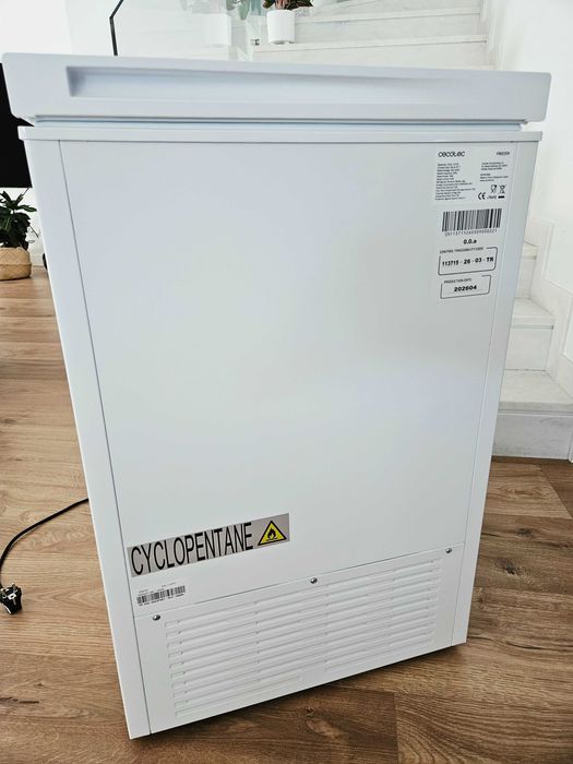 Congelador ou refrigerador horizontal de 143L - Cecotec