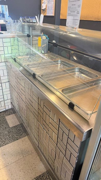 Buffet Banho Maria elétrico com estufa