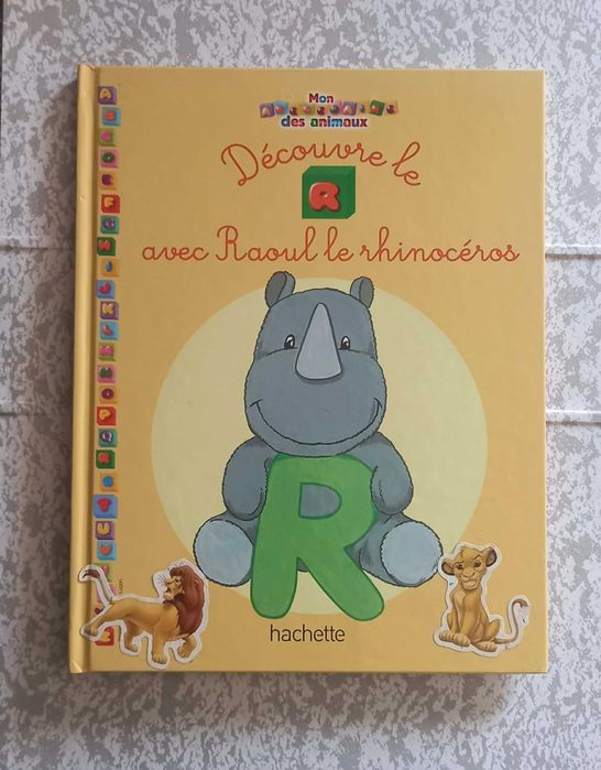 Livro infantil "Mon abécédaire des animaux