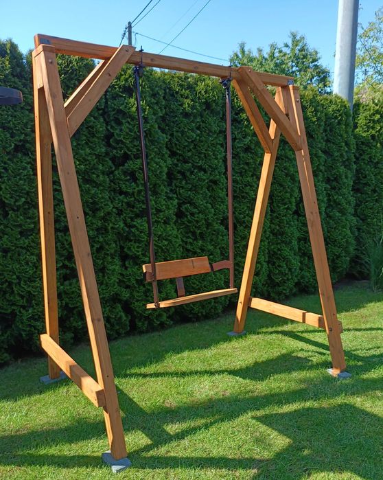 Huśtawka do ogrodu na działkę