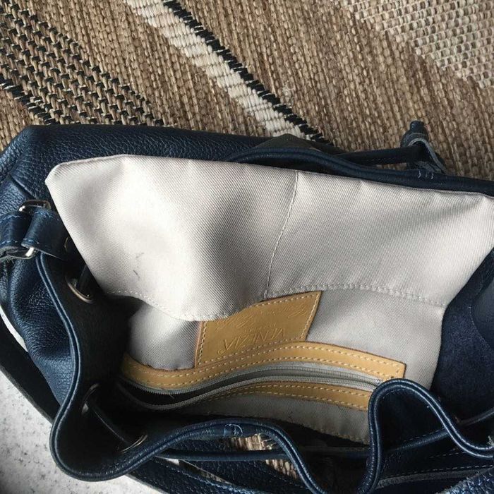 Torba skórzana worek