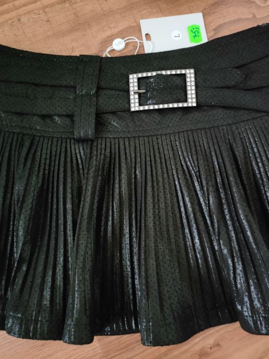 Spódniczka ala skóra L