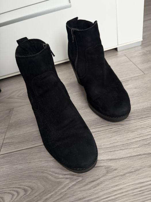 Черевички замш чобітки