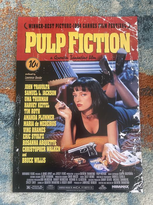 Plakat z filmu Pulp Fiction