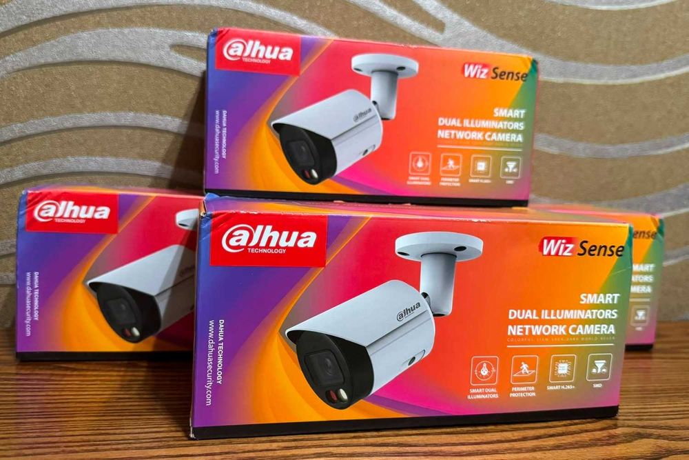 IP камера 4 мп Dahua IPC-HFW2449S-S-IL - WizSense + Dual Light