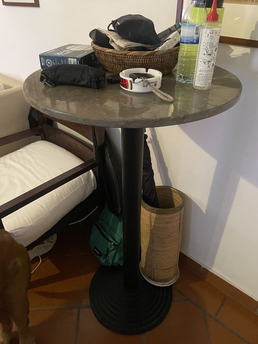 2 mesas altas 112cm