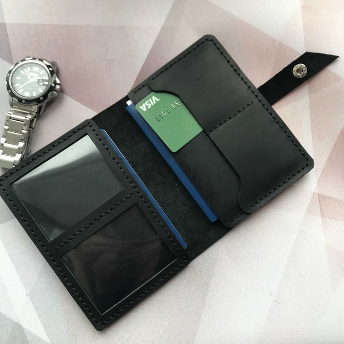 Обложка для документов. Кожаная обложка на паспорт. Шкіряна обкладинка