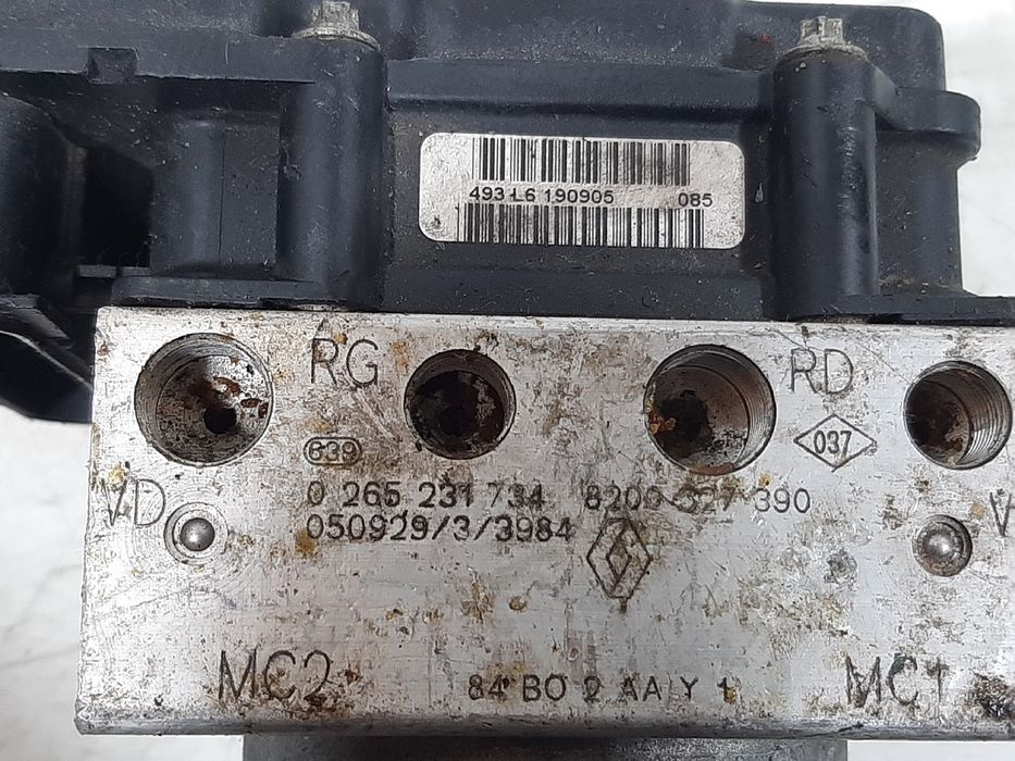 ABS RENAULT Megane II (BM0/1_, CM0/1_)
