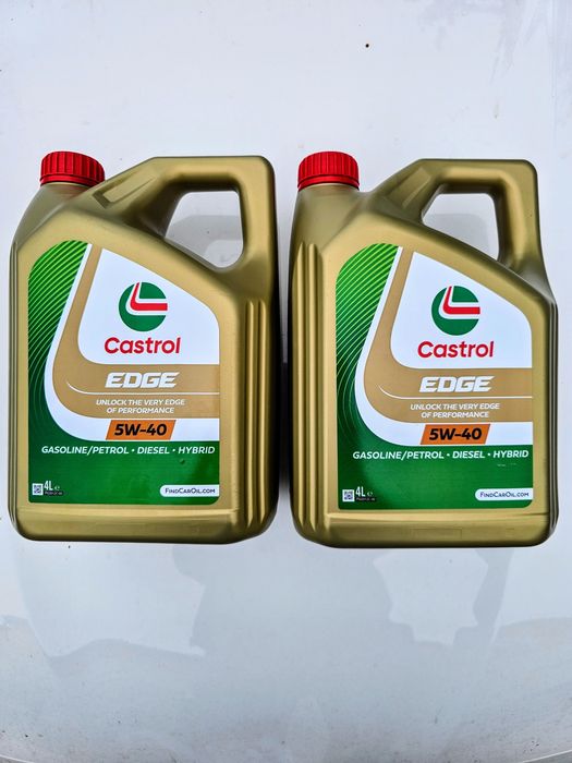 Olej CASTROL EDGE 5W40 8l oryginał, świeży TANIO!