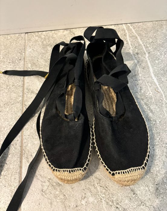 Czarne espadryle