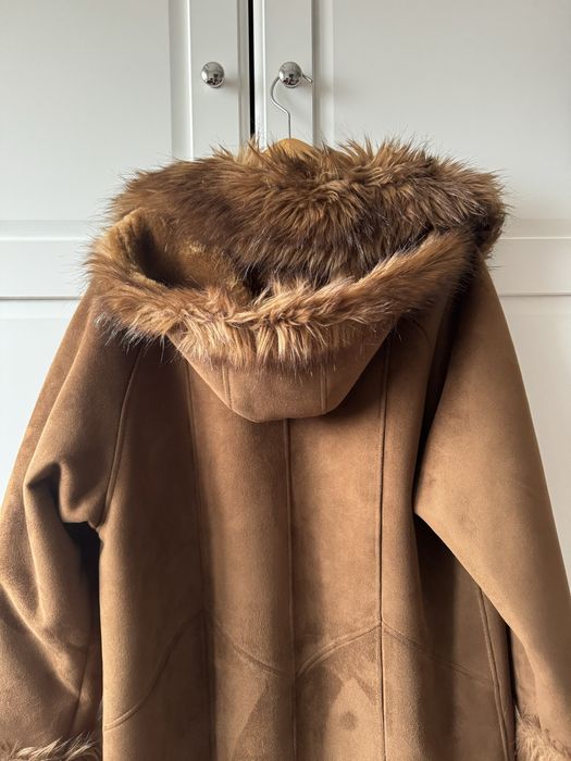 Płaszcz ocieplany damski L