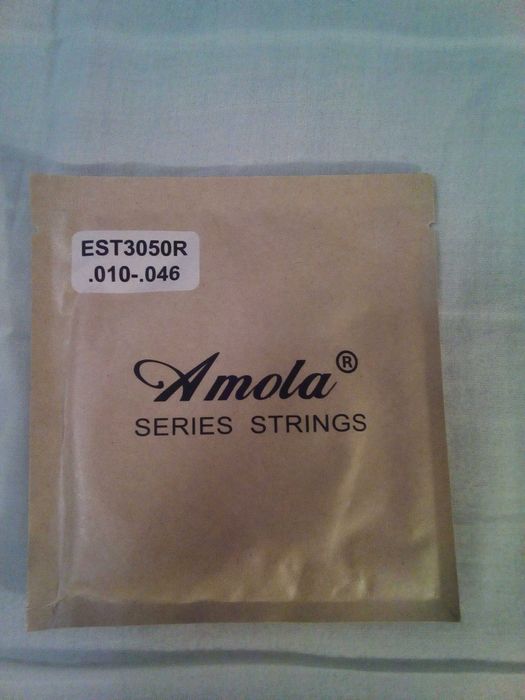 Conjunto de Cordas Amola ou Stagg, Guitarra Electrica, 009mm ou 010mm