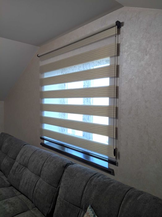 Тканевые ролеты, римские шторы, рулонные жалюзи Woda 1844 Запорожье