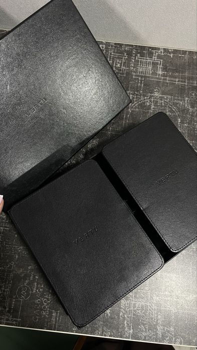 Vertu Constellation Ayxta Steel Aluminium Black Alligator