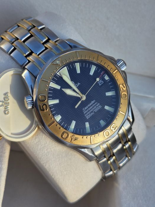 Omega Seamaster 2455.50 Bicolor 18k Full Set UNIKAT!