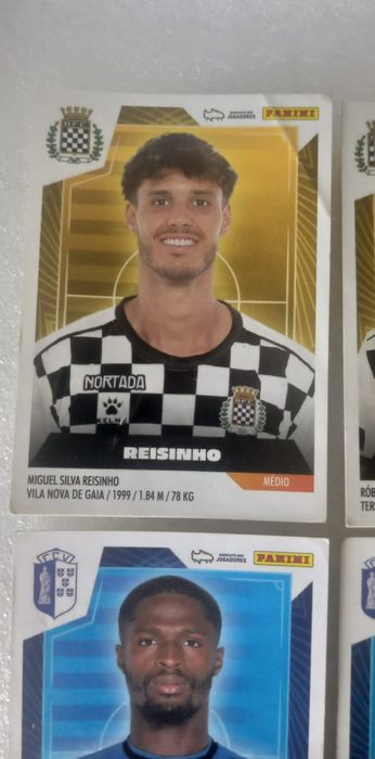 4 cromos Futebol 2023-24