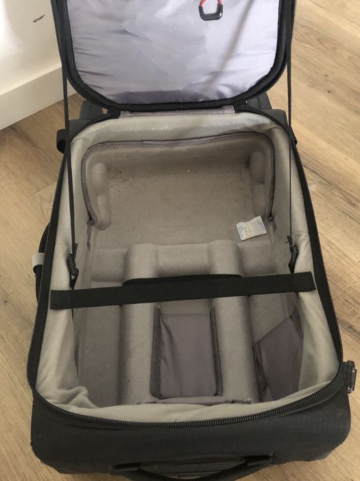 Mala Mochila transporte rigida Manfroto com rodas - Case foto e video