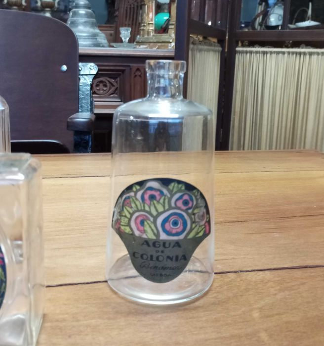 Antigos frascos de cosmética Fabrica Santa Clara Claus L.T. Piver