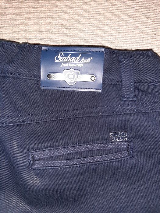 Брюки утеплені для підлітка темно-сині