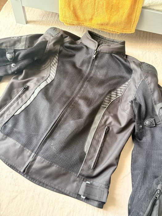 Casaco motard TRY Casa das Peles com proteçoes