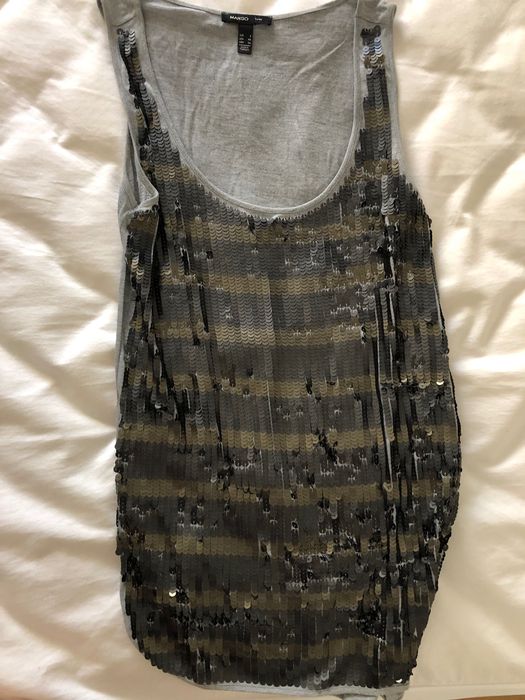 Top with Sequins from Mango