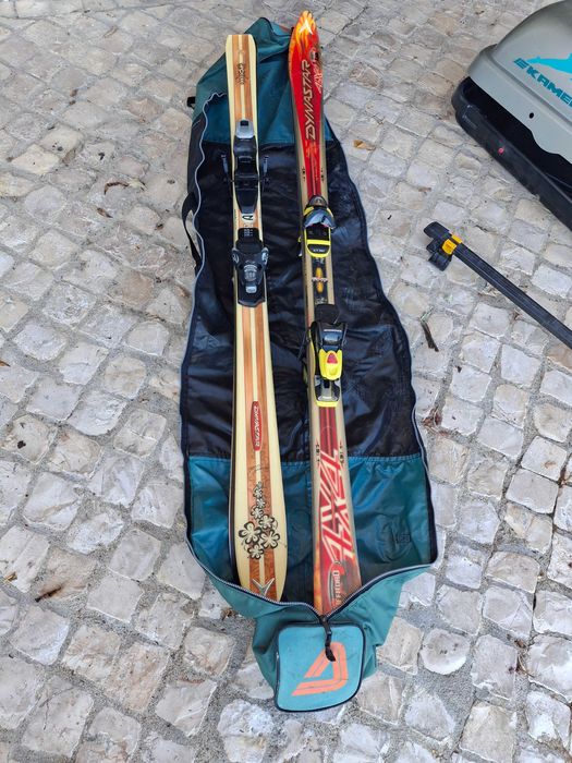 Caixa de transporte tejadilho (Ski e outros)