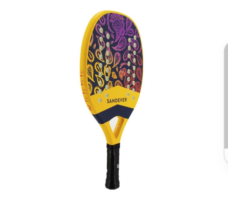 Raquete beach tenis praia