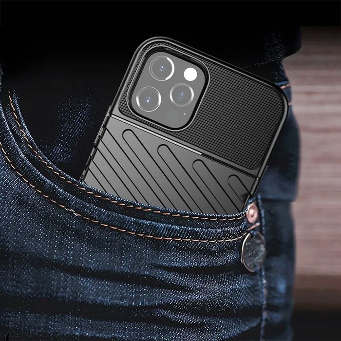 Futerał do iPhone 16 PRO MAX Thunder czarny