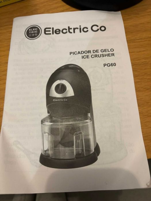 Picador de Gelo Electric Co – Quase Novo