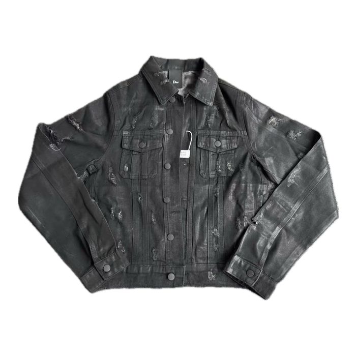 Dior Homme 04ss Strip Wax jacket джинсовка: 3 699 грн. - Джинсовые