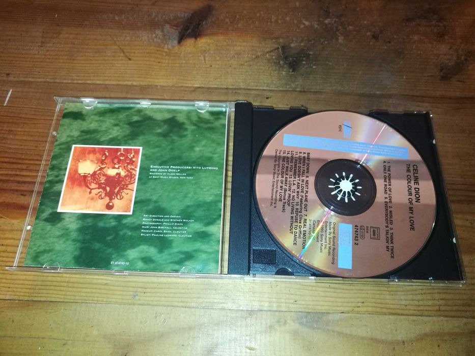 CELINE DION  - The Colour Of My Love CD