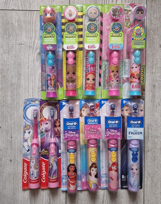 Зубна дитяча електрична щітка Щенячий патруль + паста Orajel набір