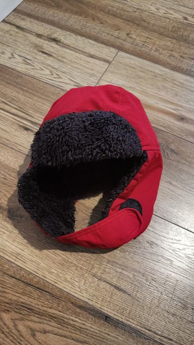Czapka  uszatka zimowa dla chłopca 52/54