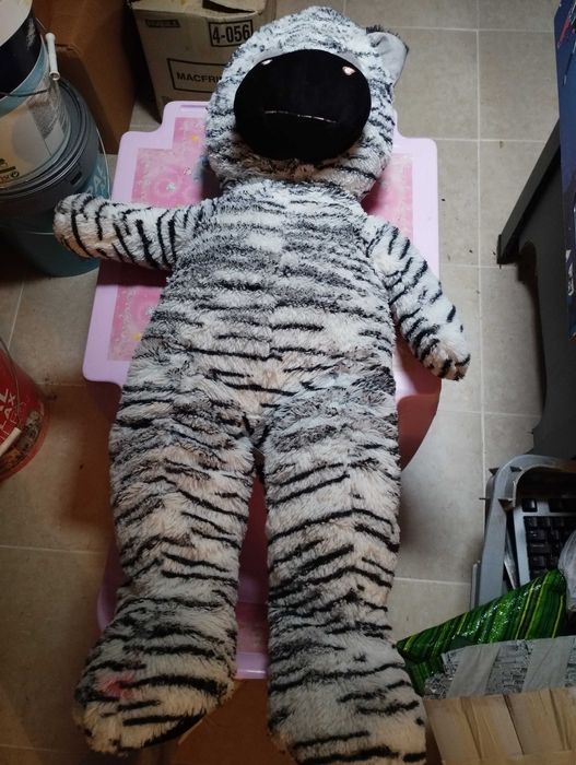 Boneco de peluche, Zebra tamanho grande